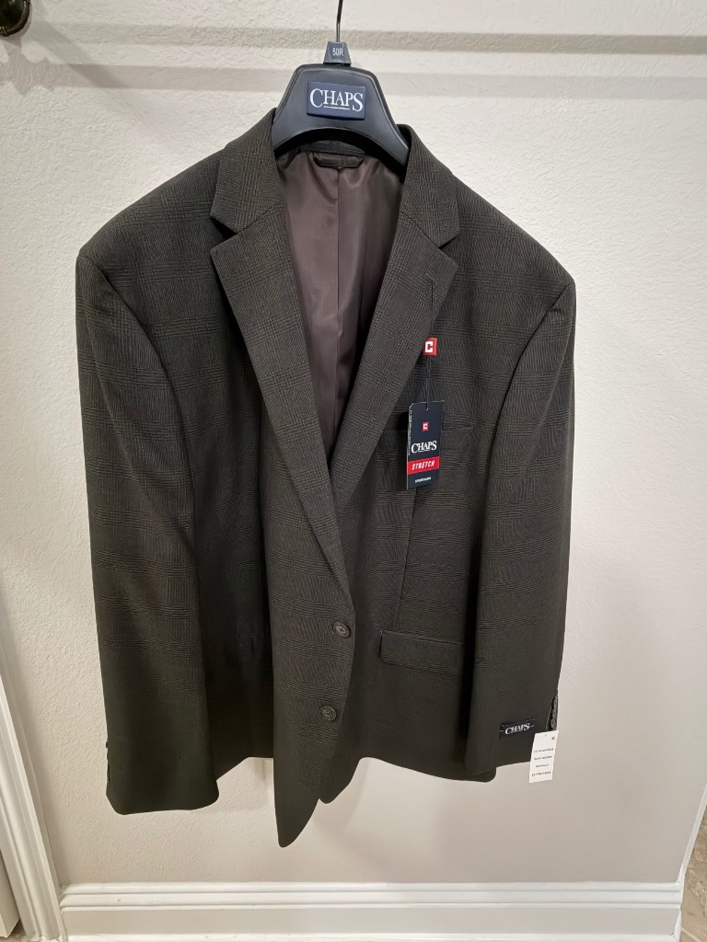 Men’s 50R Dark Brown Sport Coat
